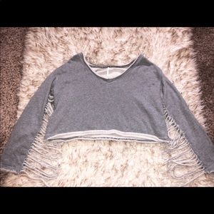 Free people top w/ fringe!